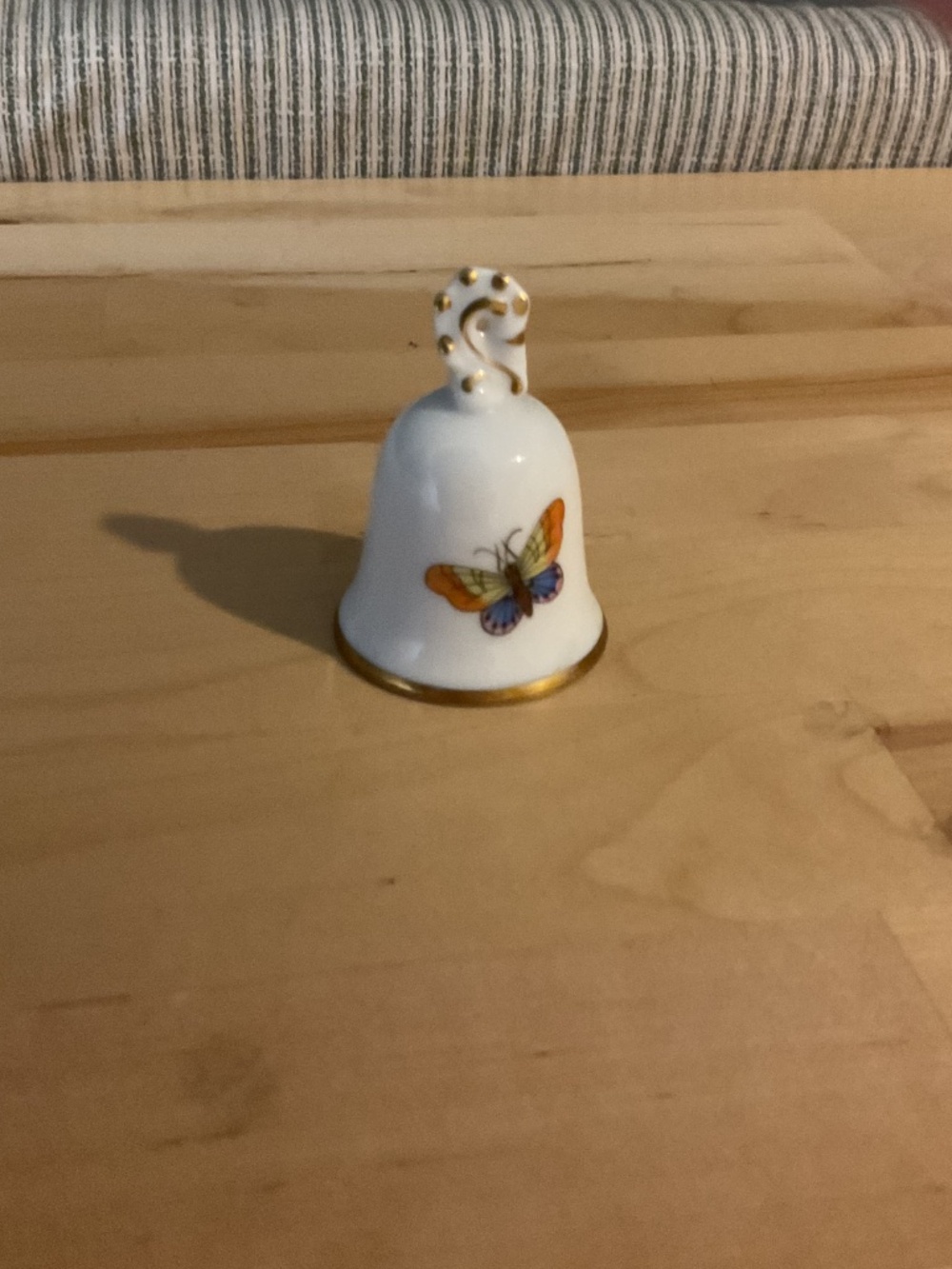 Ceramic bell.  Hand painted - Picture 6 of 6